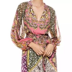 Alice and Olivia Paisley print dress S